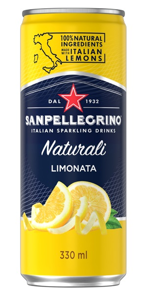 SAN PELLEGRINO, BEVERAGE LIMONATA LEMON, 6 x 330 ML