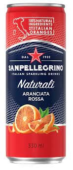 SAN PELLEGRINO, BEVERAGE ARANCIATA ROSSA, 6 x 330 ML
