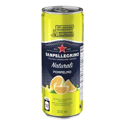 SAN PELLEGRINO, BEVERAGE POMPELMO, 6 x 330 ML