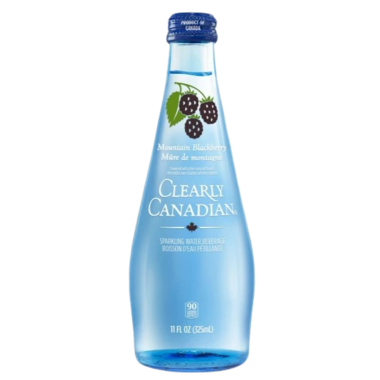 CLEARLY CANADIA, MOUNTAIN BLACKBERRY, 12 x 325ML