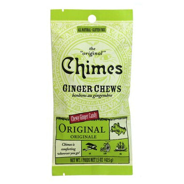 CHIMES, CHIMES GINGER CHEWS ORIGINAL BILINGUAL, 12 x 42.5G