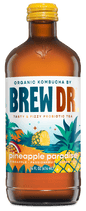 BREW DR. KOMBUC, PINEAPPLE PARADISE, 12 x 414ML