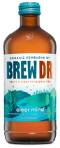 BREW DR. KOMBUC, CLEAR MIND ROSEMARY MINT, 12 x 414ML