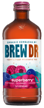 BREW DR. KOMBUC, SUPERBERRY CURRANT ELDERBERRY ROSE, 12 x 414ML