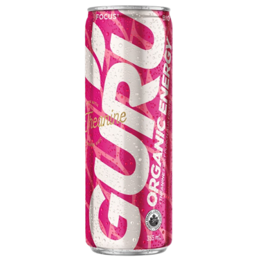 GURU BEVERAGE, THEANINE FRUIT PUNCH, 24 x 355ML