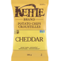 KETTLE FOODS, CHEDDAR 198G, 12 x 198G
