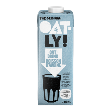 OATLY, ORIGINAL - OAT DRINK, 12 x 946ML