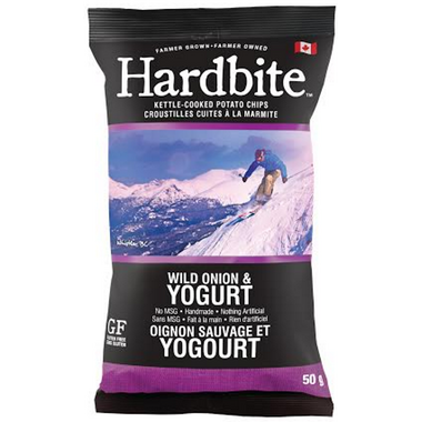 HARDBITECHIPS, WILD ONION & YOGURT CHIPS, 15 x 150G