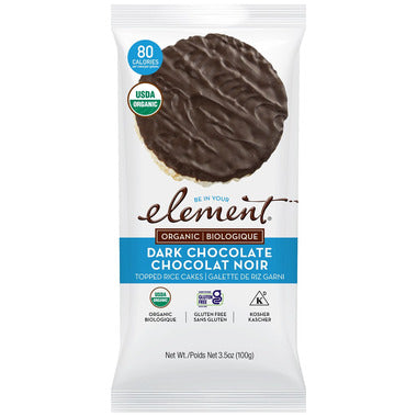 ELEMENT, DARK CHOCOLATE RICE, 6 x 100G
