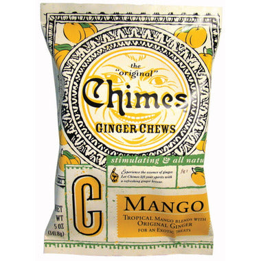 CHIMES, MANGO GINGER CHEWS, 20 x 141.8G