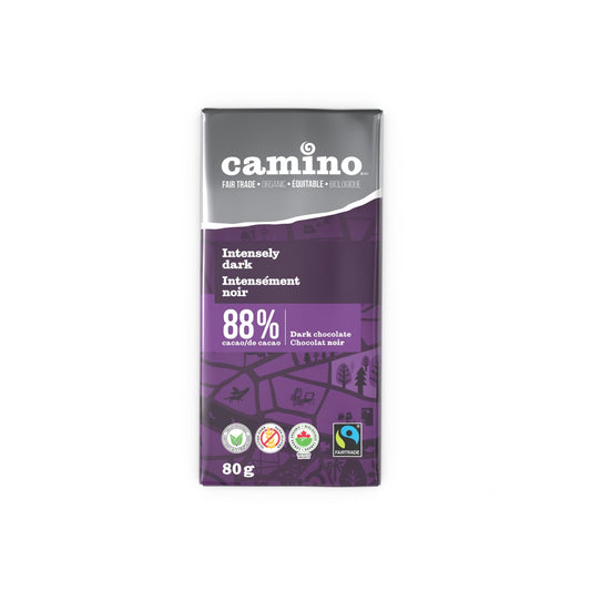 CAMINO, CAMINO FT ORG INTENSELY DARK 88%, 14 x 80G