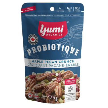 YUMI, MAPLE PECAN CRUNCH, 6 x 175G