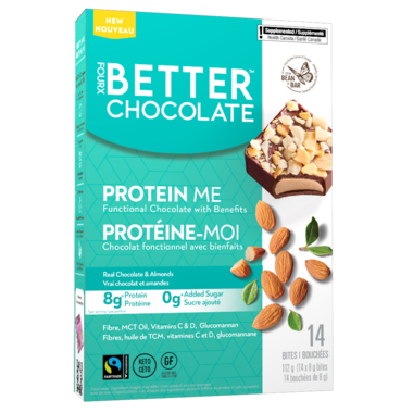 FOURX BETTER CH, PROTEIN ME ALMOND, 12 x 112G