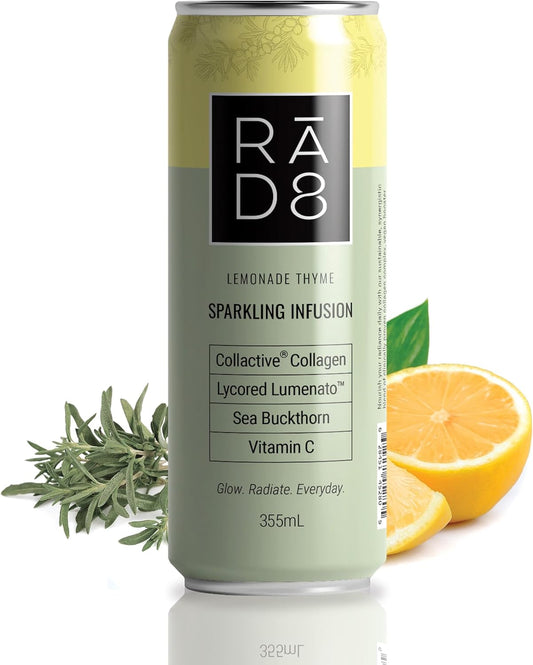 RA.D8, LEMONADE THYME, 12 x 355ML