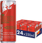 RED BULL ENERGY DRINK, THE RED EDITION, 24 X 250 ML