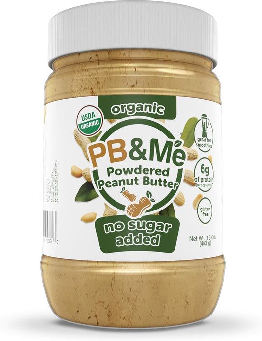 PB&ME, ORGANIC - NO SUGAR ADDED, 6 x 453G