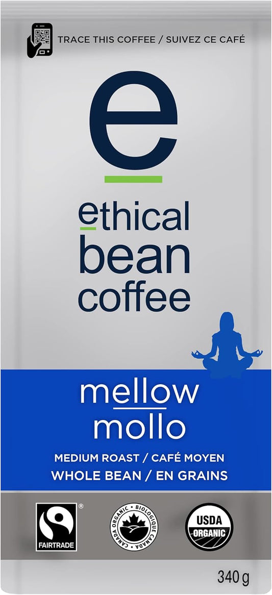 ETHICAL BEAN, MELLOW MEDIUM ROAST OR, 6 x 340G