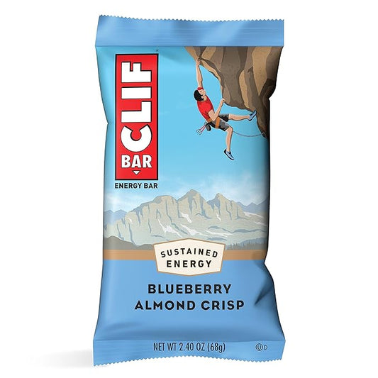CLIF/LUNABAR, BLUEBERRY ALMOND CRISP - 6PK, 6 x 68G
