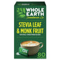 WHOLE EARTH, WHOLE EARTH STEVIA & MONK FRUIT 80 PACK, 12 x 80CT