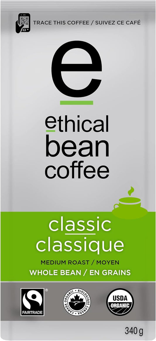 ETHICAL BEAN, CLASSIC MED ROAST OR, 6 x 340G