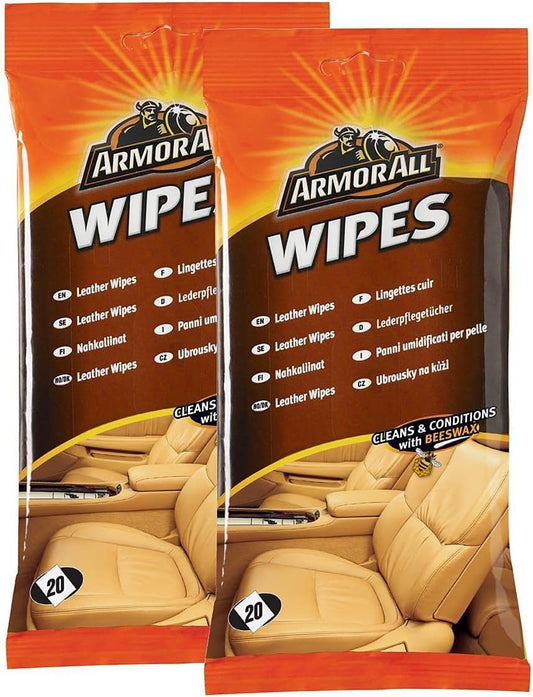 ARMORALL LINGETTES DE CUIR, 48 X 2 UN