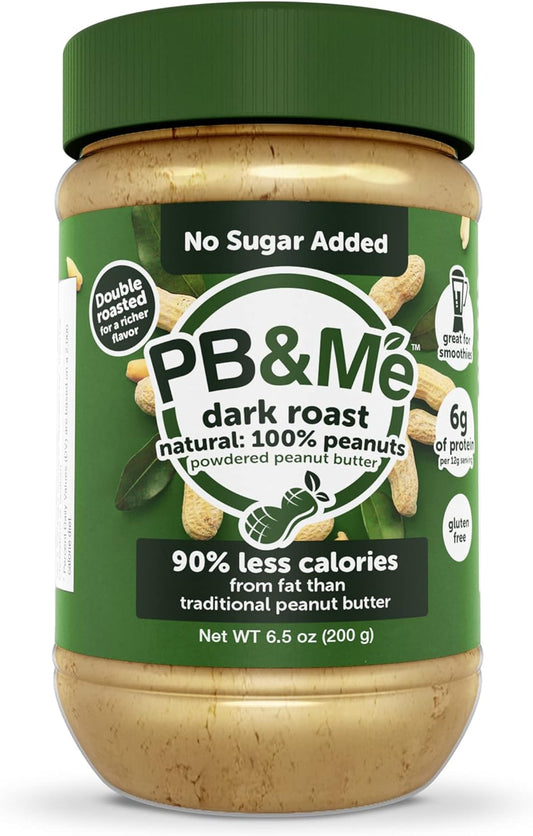 PB&ME, NATURAL POWDERED PEANUT BUTTER, 6 x 200G