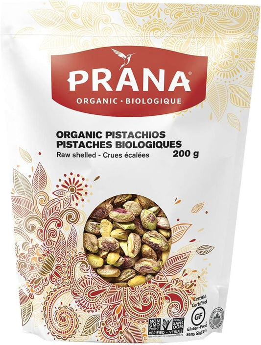 PRANA, RAW SHELLED PISTACHIOS OR, 6 x 200 G