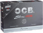 OCB BLACK PREMIUM CIGARETTE PAPER WITH FILTERS (KING SIZE), 32 X 1 UN