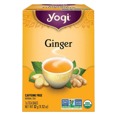 YOGI, GINGER TEA OR, 6 x 16CT