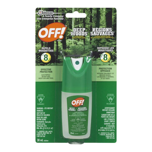 OFF! INSECTICIDE WILD AREA, 12 X 30 ML