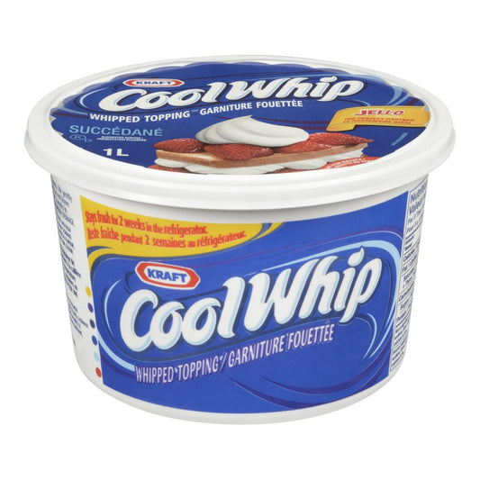 COOL WHIP VANILLA DESSERT TOPPING, 24 X 1 L