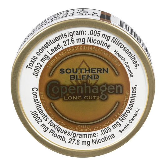COPENHAGEN SOUTHERN BLEND TOBACCO, 5 X 34 G