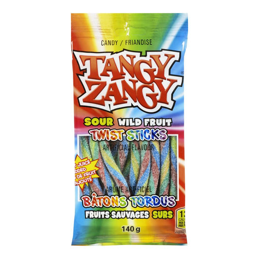 TANGY ZANGY WILD FRUIT BAT, 14 X 140 G