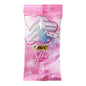BIC RAZOR SILKY TOUCH 3-BLADE, 6 X 8 UN