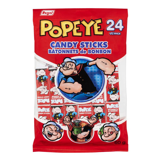 POPEYE CANDY ASSORTMENT, 24 X 60 G