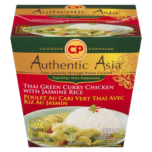 AUTHENTIC ASIA CHICKEN GREEN CURRY, 12 X 350 G