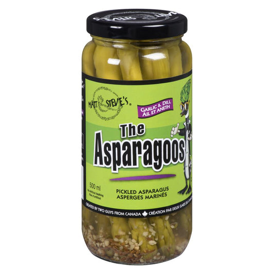 ASPARAGO MARINATED GARLIC ASPARAGUS, 12 X 500 ML