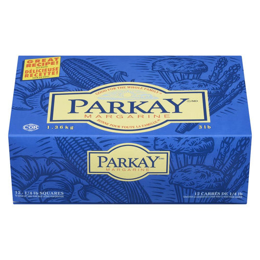 PARKAY SQUARE MARGARINE QUARTER, 12 X 1.36 KG