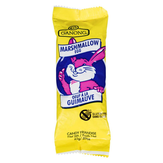 GANONG MARSHMALLOW EGGS, 48 X 25 G