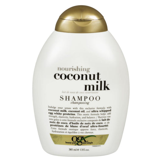 ORGANIX COCONUT MILK SHAMPOO, 6 X 385 ML