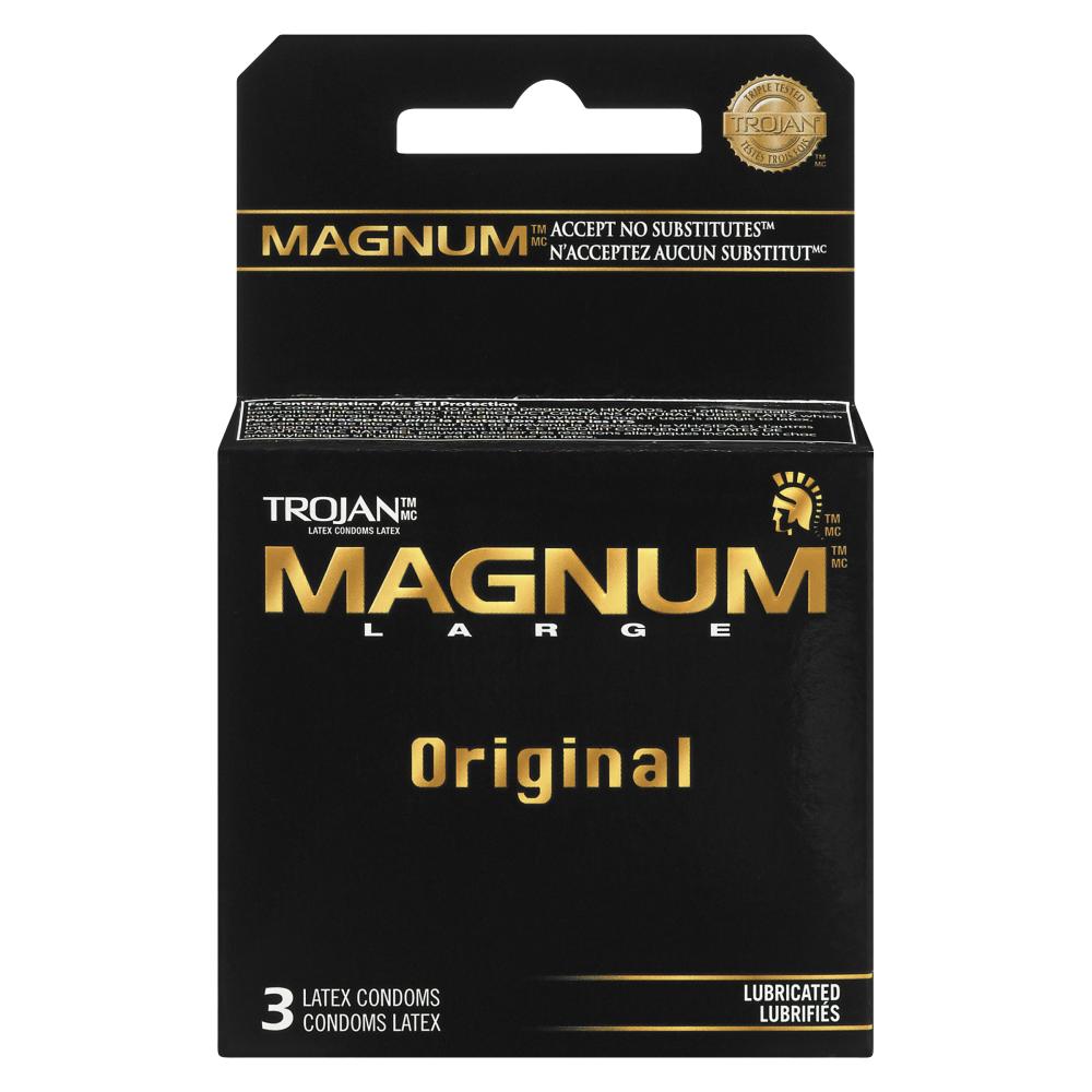 TROJAN MAGNUM LUBRICATES, 6 X 3 UN