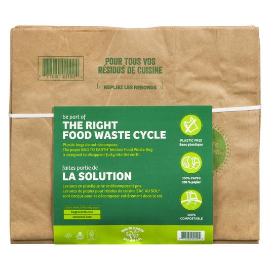 BAG EARTH KITCHEN WASTE BAG, 12 X 5 UN