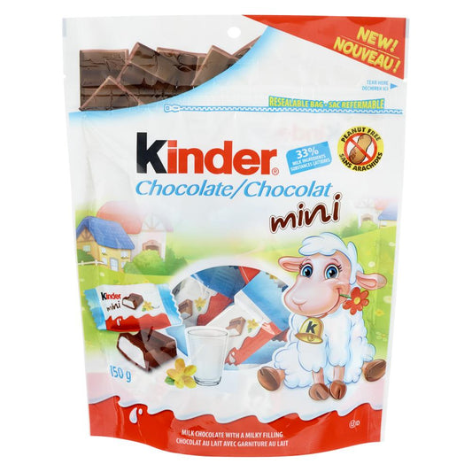 FERRERO CHOCOLATE KINDER MINI'S PACK, 24 X 150 G