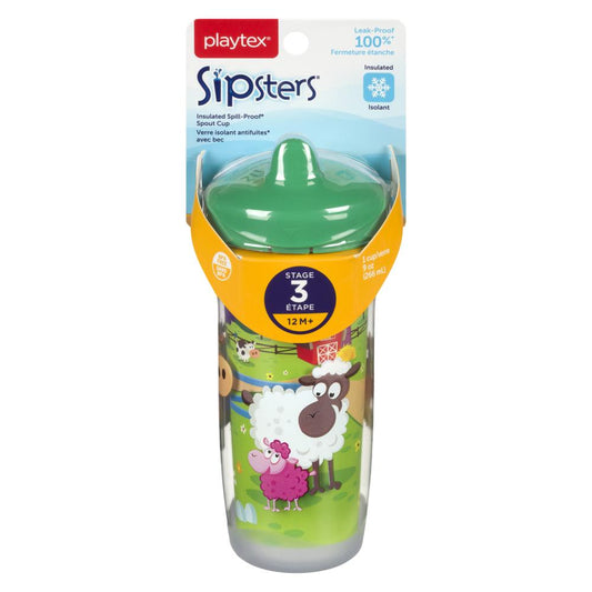 PLAYTEX SHATTER-PROOF CUP WITH 9 OZ, 4 X 1 UN