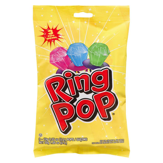 REGAL FRUIT RING CANDIES 3CT, 36 X 3 X 10 G