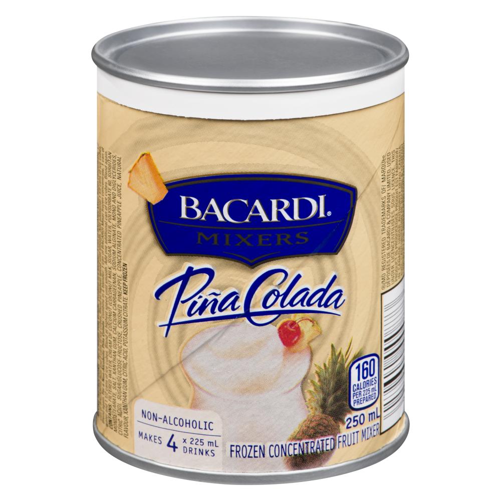 BACARDI ELONGATED PINA COLADA CONCENTRATE, 12 X 250 ML