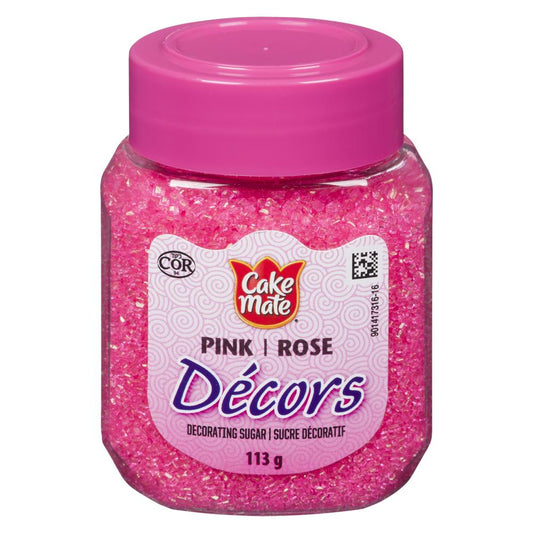 CAKEMATE DECORATION PINK, 6 X 113 G