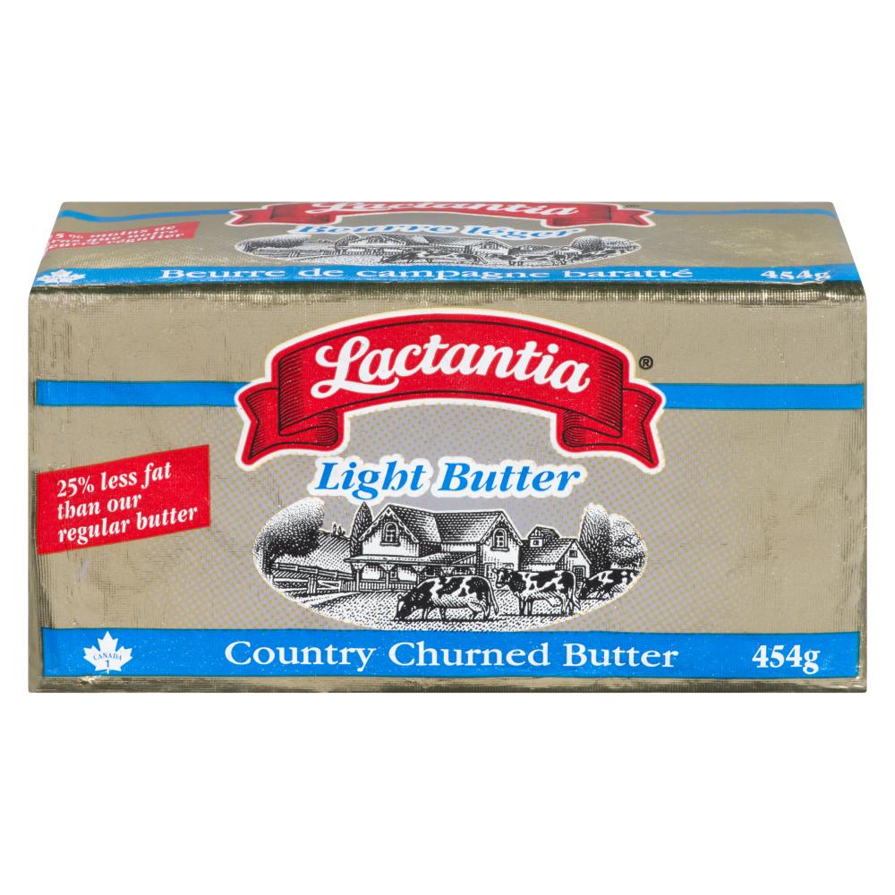 LACTANTIA LIGHTLY SALTED BUTTER, 20 X 454 G