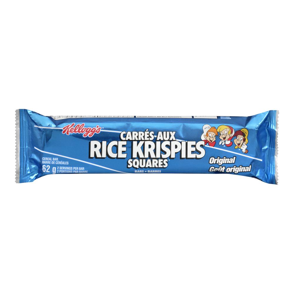 KELLOGG'S GIANT RICE KRISPIES SQUARE, 12 X 62 G