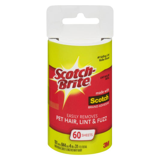 SCOTCH LINT ROLLER REFILL, 12 X 1 UN